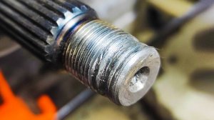 Сорвал резьбу ШРУСа? Как решить проблему? Импровизируй! | Golf 3