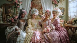 Белоснежка и семь придворных, сказка в стиле рококо