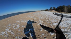 Морозная  - Кайтсерфинг в Новосибирске, октябрь 2025