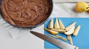 Пирог с грушами