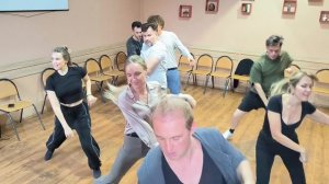 Чуча. Финал 1 акта. Репетиции Театр БУфф-ПАРАДИЗ. Мюзикл 12 стульев. Балетмейстер Константин Соколов