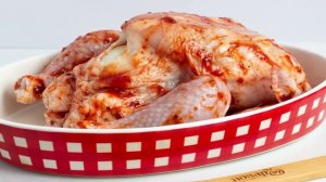 Курица, запеченная с аджикой