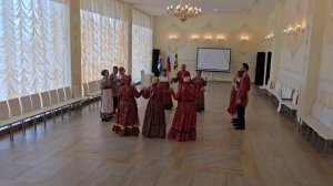 фольклорный ансамбль Бабье лето - "На крыльцу молода стояла" ДШИ с.Баган