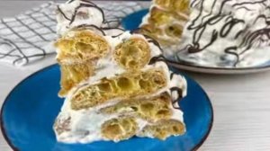 Такой вкусный,что сложно остановиться на одном кусочке! Торт Дамские Пальчики