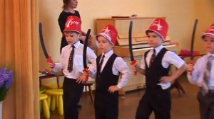 танец гусары старшая группа Радуга