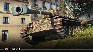 Тяжёлый танк FCM 50 t #1 Мир Танков