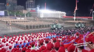 КНДР военный парад в честь 80-летия основания Демократической партии Кореи, 10 октября 2025 года