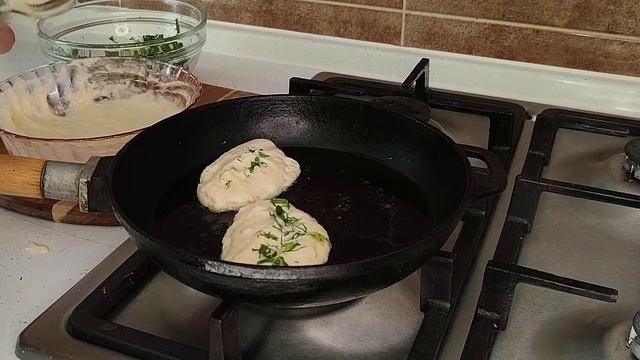 Ленивые пирожки с яйцом