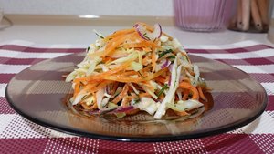 Салат из КАПУСТЫ. Сочный, Вкусный, Аппетитный.