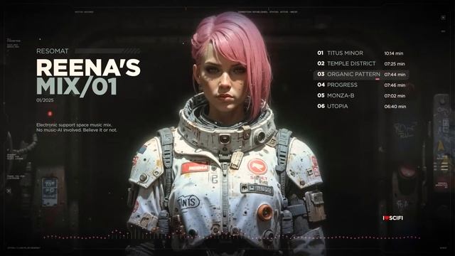 REENA'S MIX 01 ⧸ Electronic space music mix