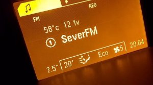 astra h zafira b vectra c corsa d температура напряжение обороты на экране. Бортовой компьютер.