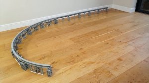 Я построил ОГРОМНУЮ монорельсовую дорогу из конструктора LEGO!