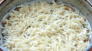 Пирог с грибами перевертыш