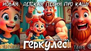 Волшебная тетрадь. ГЕРКУЛЕС! Новая детская песня про то как полезно есть кашу и девочку Аглашу.