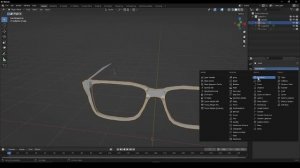 Очки в Blender за минуту