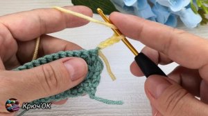 Узор крючком 52 #вязаниекрючком #узорыкрючком