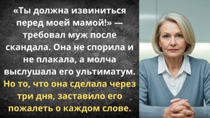 Муж поставил ультиматум | Истории из жизни