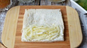 Рулет Лазанья в чесночном хлебе