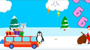 Учим Буквы и Цифры вместе с животными и шариками #2/ Развивающий мультфильм смотреть для самых мален