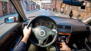 1999 Volkswagen Bora [1.6 100HP]  | POV Test Drive #1115 Joe Black