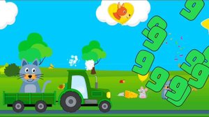 Учим Буквы и Цифры вместе с животными и шарикам/ Развивающий мультфильм смотреть для самых маленьких