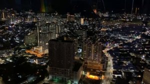 Малайзия. Пенанг. Смотравая площадка ночью.