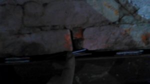 Устройство проема в несущей стене из бутового камня