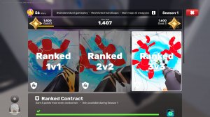 ривалс 1 на 1 ранг режим