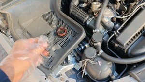 встроенный маслоуловитель для мерседеса