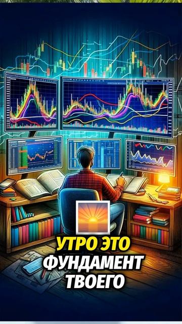 С чего начинается утро трейдера