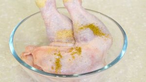 Окорочка в рукаве в духовке