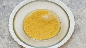 Пшенная каша в микроволновке