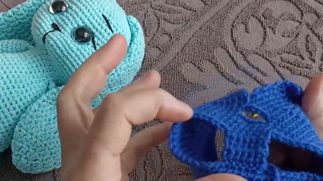 Заинька крючком ч. 4 комбинезон. смотреть онлайн