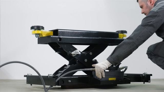 Траверса 2т с пневмо приводом KraftWell KRWJN2P смотреть онлайн