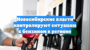 Новосибирские власти контролируют ситуацию с бензином в регионе