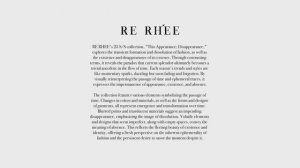 Показ женской коллекции Re Rhee весна-лето 2025