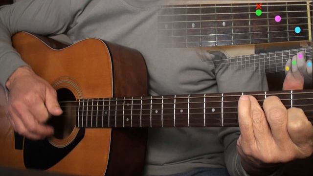 Как играть на гитаре песню  «Странные Танцы» группы "Технология" смотреть онлайн