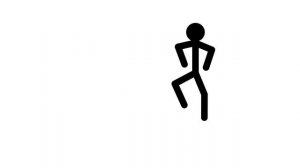 чел гореть нога