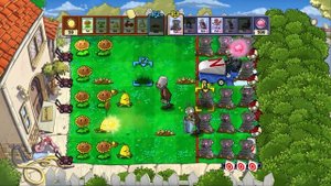 Plants vs Zombies Competitive 2-Player VS Mode PS3 HD
