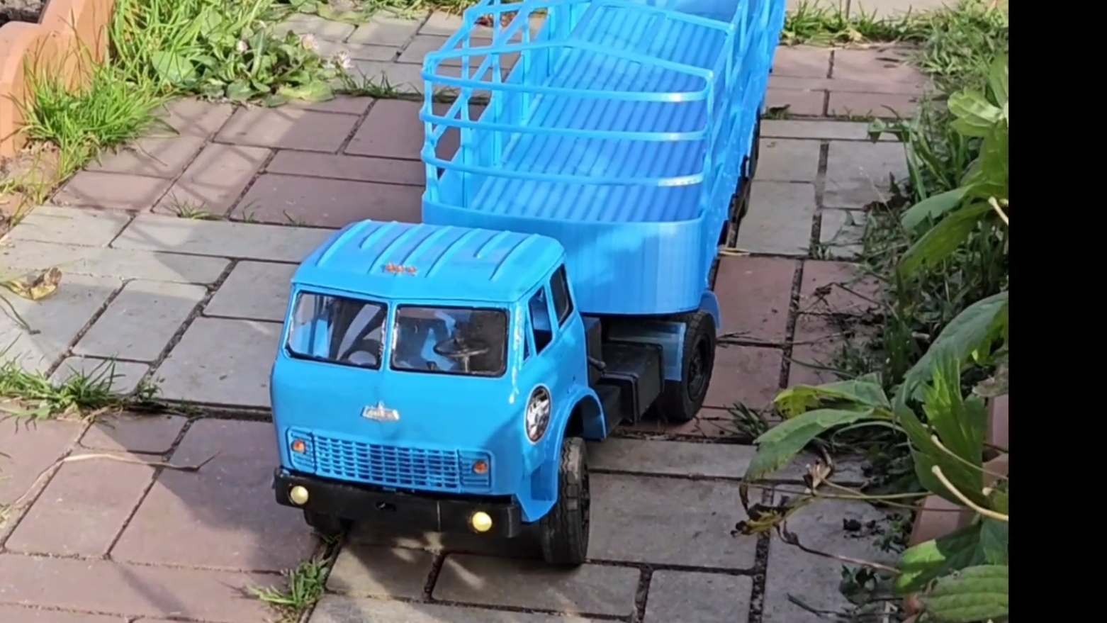 Ходовые испытания Маз-504 и полуприцепа Маз-5205 смотреть онлайн