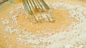 Пудинг с хурмой