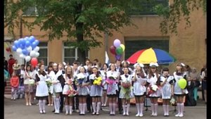2013.05.25 город Гусев. шк№6. Последний звонок 11А и 11Б