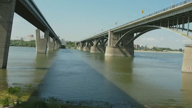 Новосибирск - Михайловская набережная (река Обь).