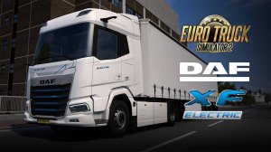 Вышел DAF XF Electric в Euro Truck Simulator 2