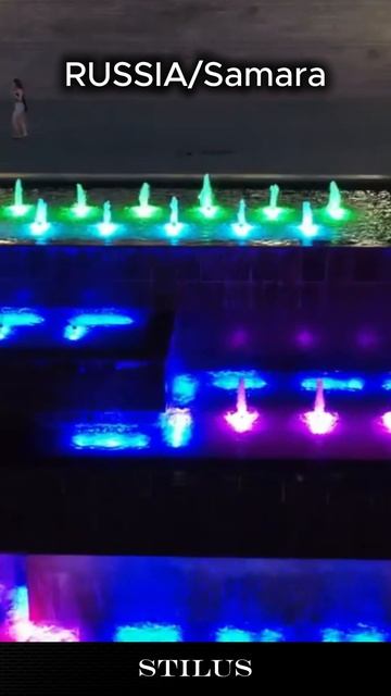 Потрясающий ночной вид на город Самара_РОССИЯ/Stunning night view of Samara, Russia смотреть онлайн