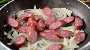 Салат из фасоли в томате