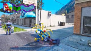ПРОКАЧАЛ ЧЕЛОВЕКА ПАУКА В МУТАНТА ЧЕЛОВЕКА ПАУКА в ГТА 5 ОНЛАЙН (GTA 5 ONLINE)