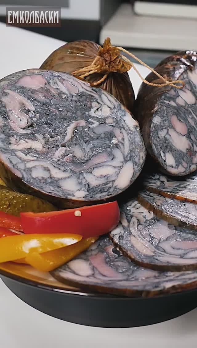 Черная ветчина из курицы