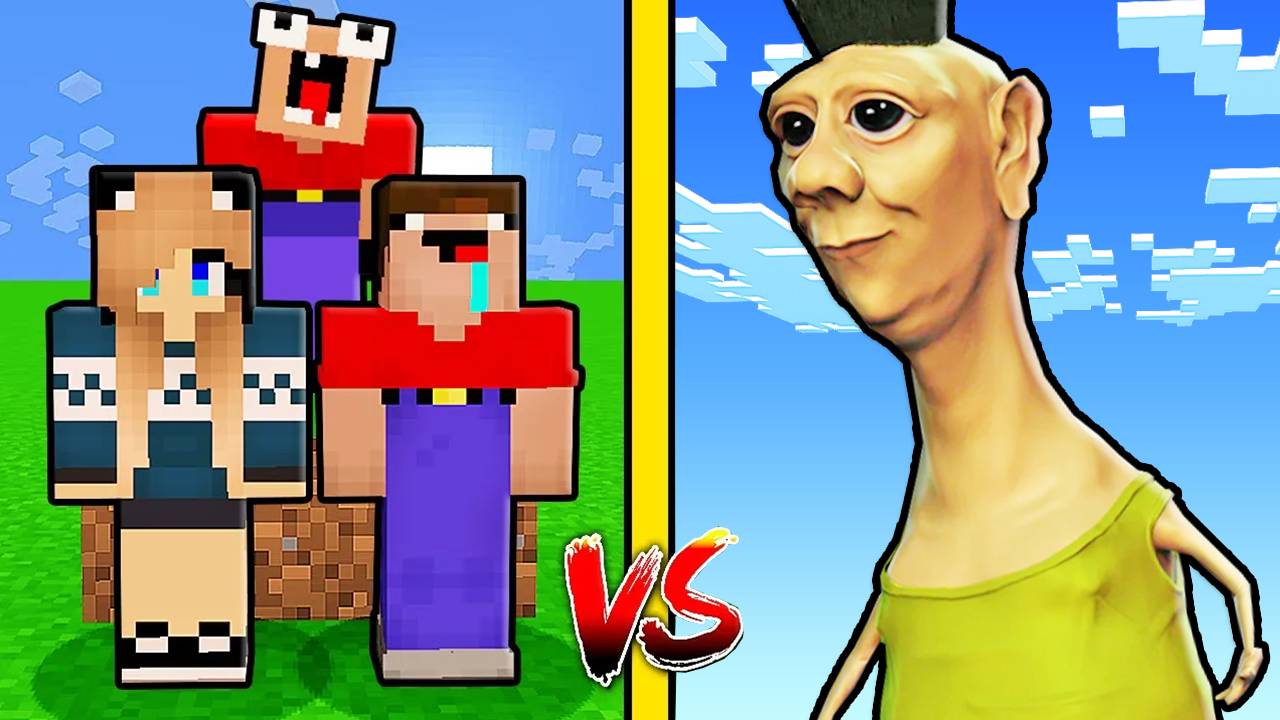 2 НУБА И ДЕВУШКА ПРО НАШЛИ ХАМУД ХАБИБИ В МАЙНКРАФТ смотреть онлайн