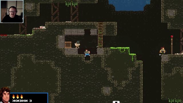 Пиксельный Марафон. Broforce #11 Boss Acid Crawler